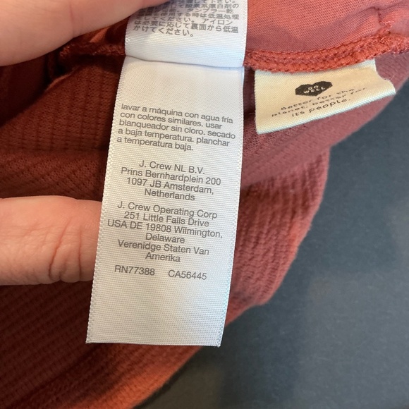 Madewell Textural Knit Shirt-Jacket Weathered Brick Size M - Picture 13 of 14